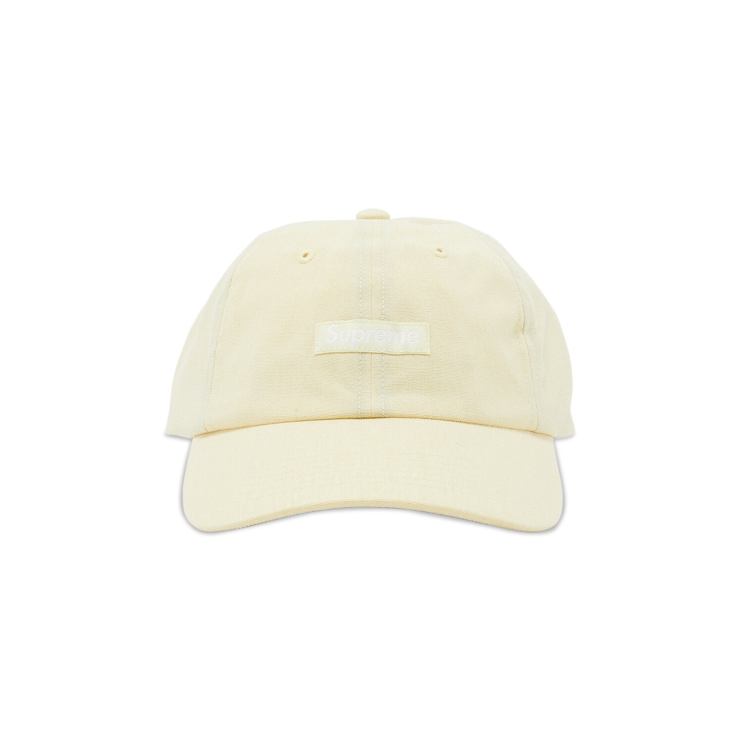 

Маленькая коробочка Supreme из матовой кордуры с 6 панелями, Бледно-желтый