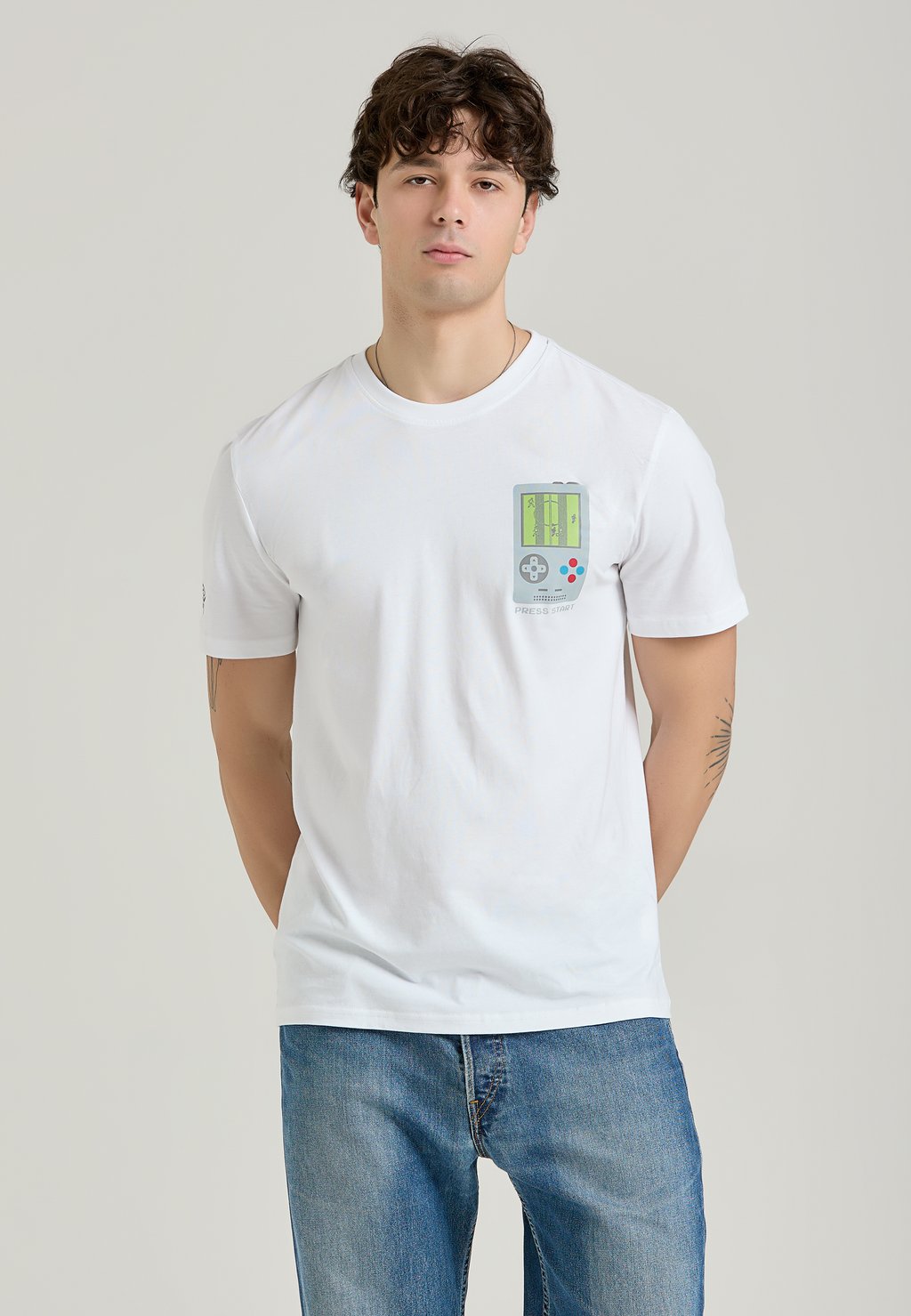 

Футболка с принтом Umbro, белый