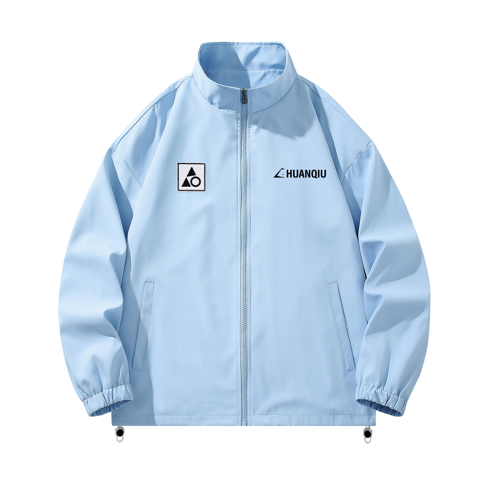 

Куртка Unisex Stand Collar Moderate HUANQIU, светло-синий