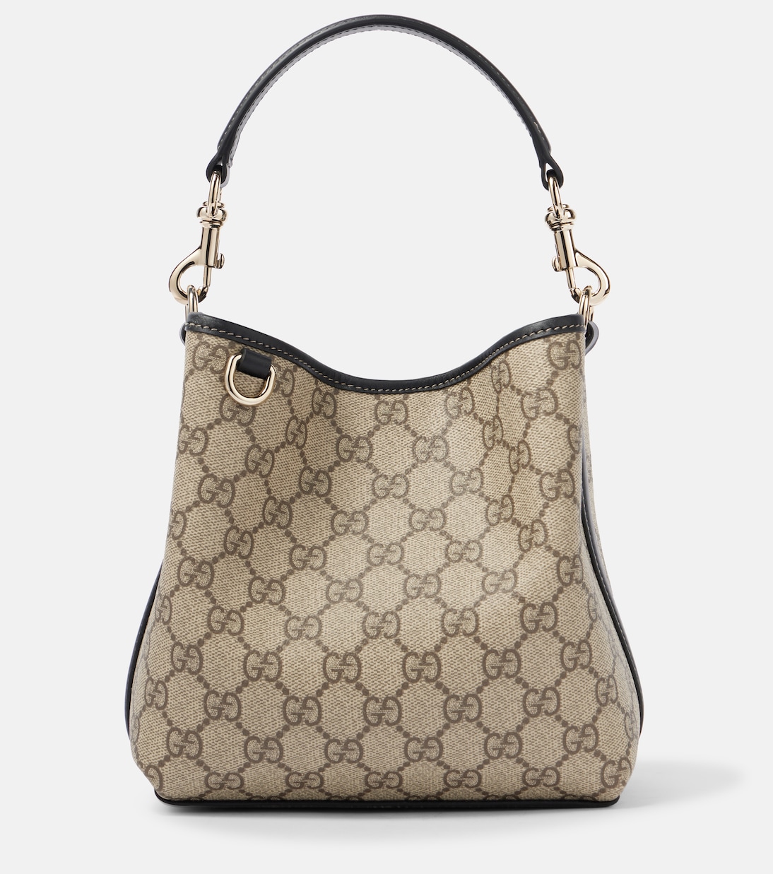 

Сумка-шоппер GG Emblem Mini из ткани с покрытием Gucci, Be Ebony / Black