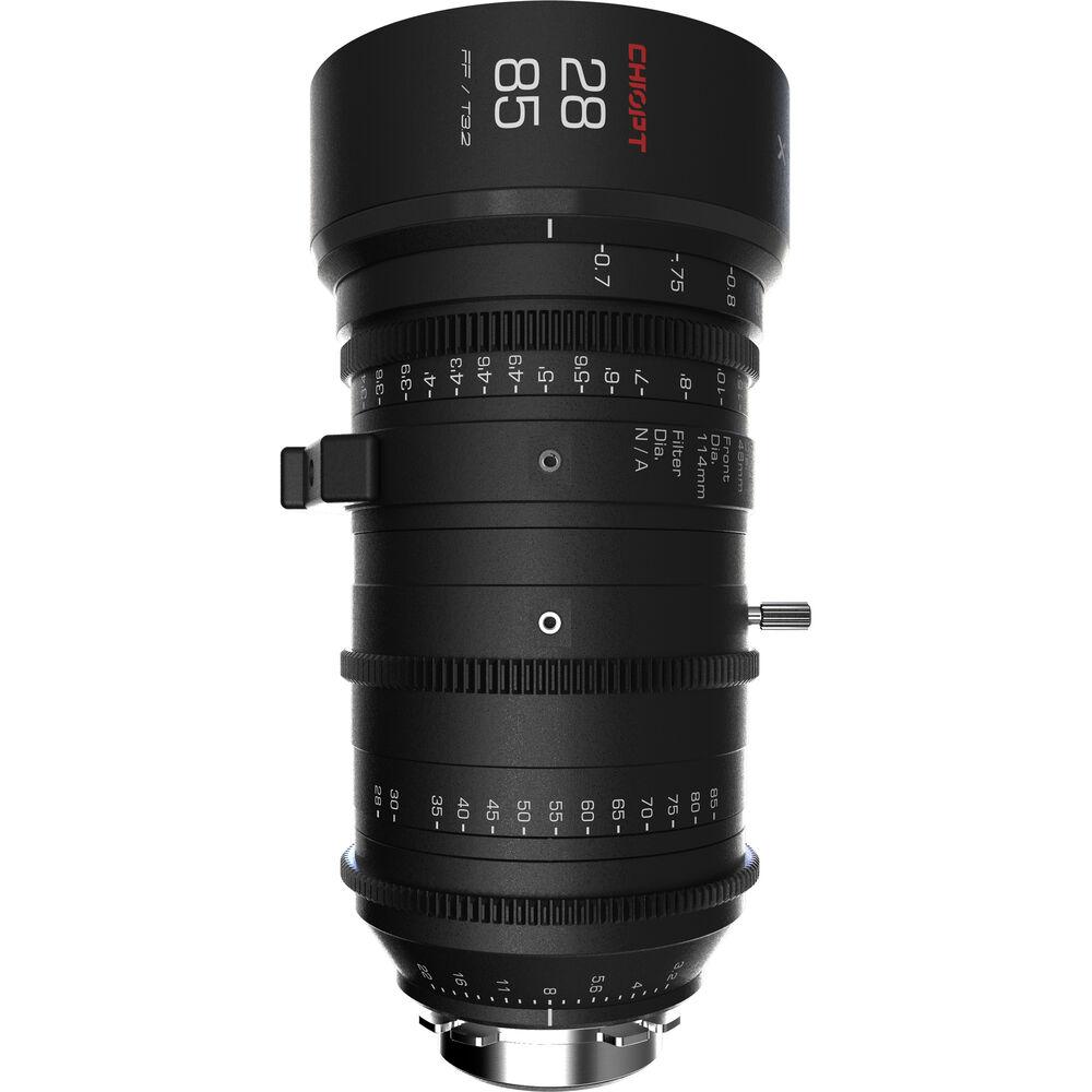 

Компактный кинообъектив CHIOPT XTREME ZOOM 28-85 мм T3.2 с зумом (крепление PL)