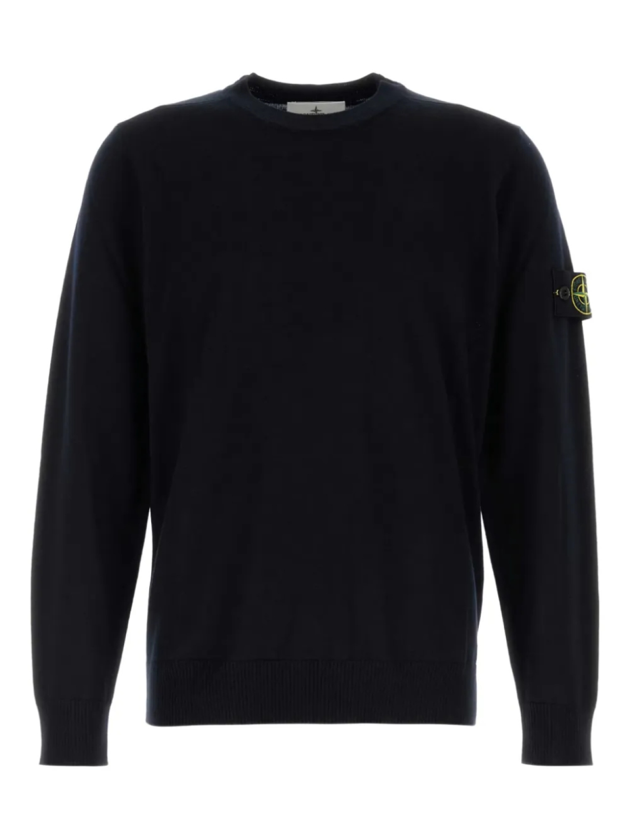 

Шерстяной свитер с эмблемой Stone Island Compass, синий