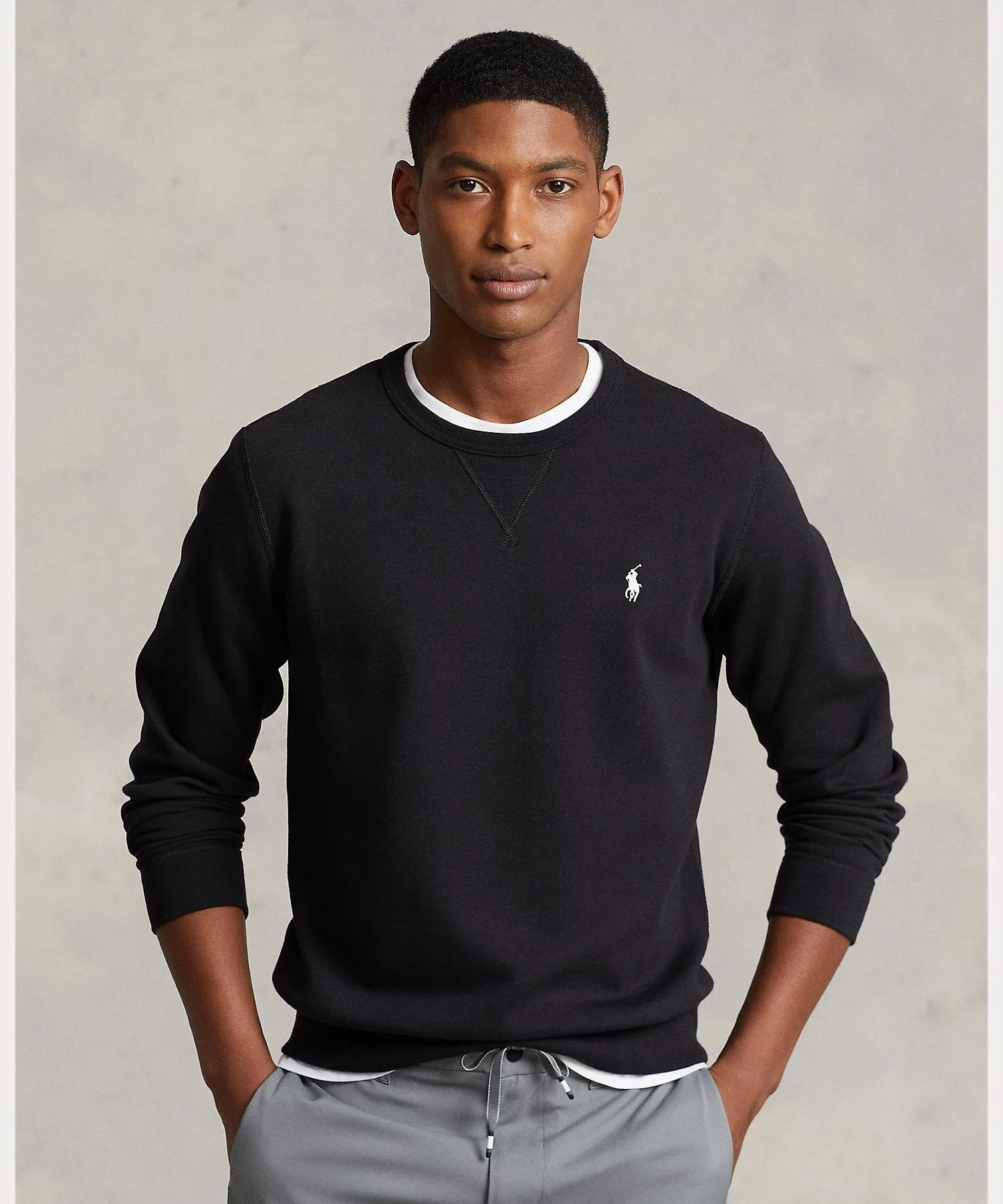 Толстовка двойной вязки Polo Ralph Lauren, 001 Black