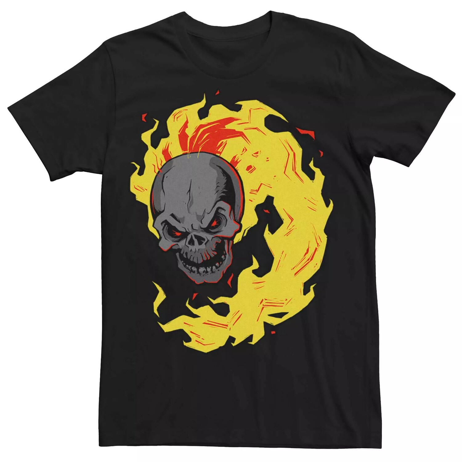 

Мужская футболка с логотипом Marvel Ghost Rider Flames Licensed Character