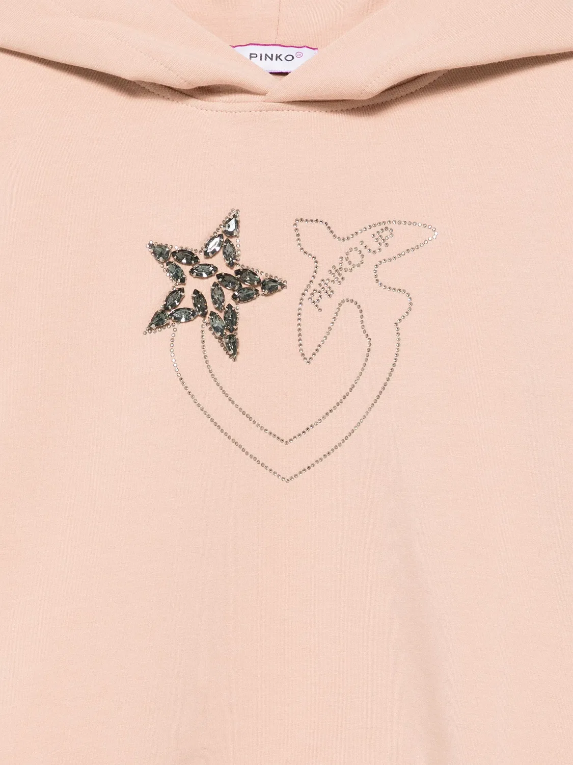 Флисовое худи Pinko Kids — фото 3
