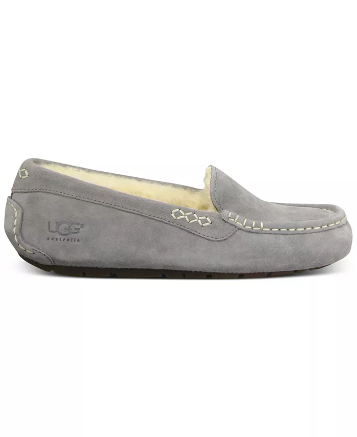Женские мокасины-тапочки Ansley Slip On Ugg, серый — фото 2