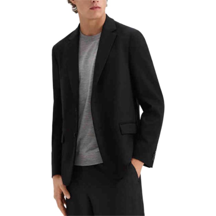 

THEORY Мужской деловой костюм черный, Black