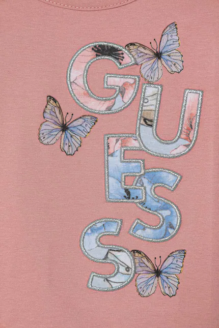 Комплект детский Guess, розовый — фото 3