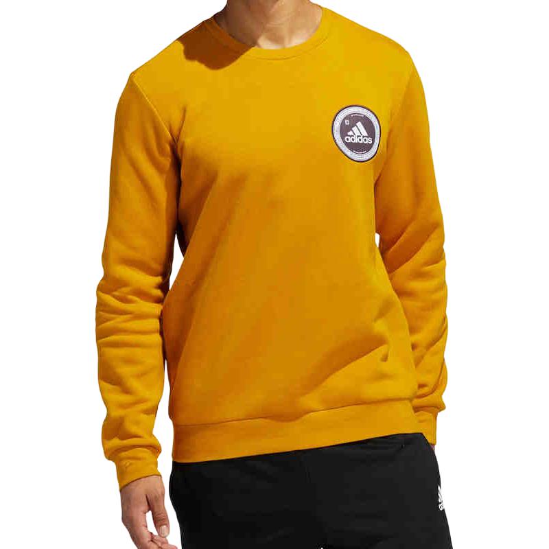 

Мужская желтая толстовка Adidas