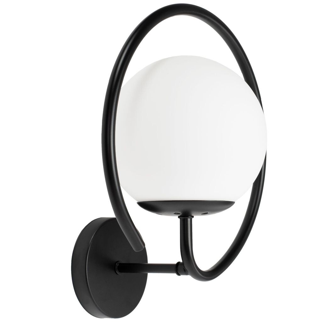 

Настенный светильник Toollight App1152-1W Черный металлический стеклянный шар E27 1-точечный светильник Toolight