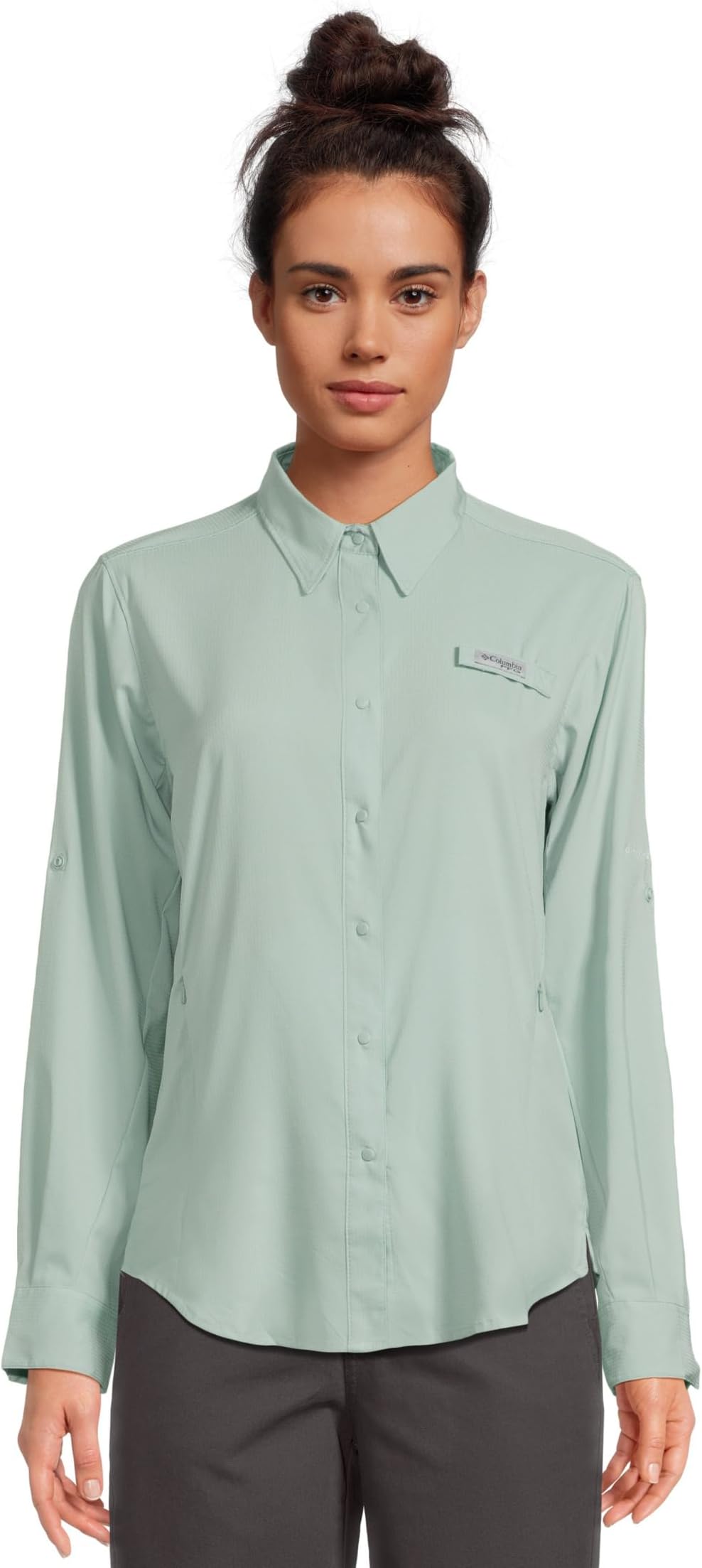 

Рубашка Columbia Tamiami II Long Sleeve Shirt, цвет Misty Jade