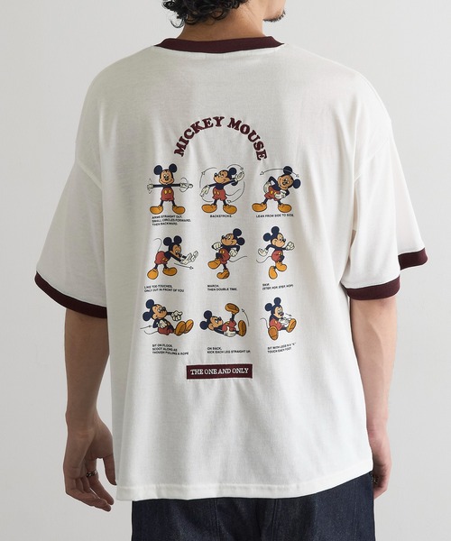 

Футболка с вышивкой, кольцевая горловина, бренд Disney, цвет белый