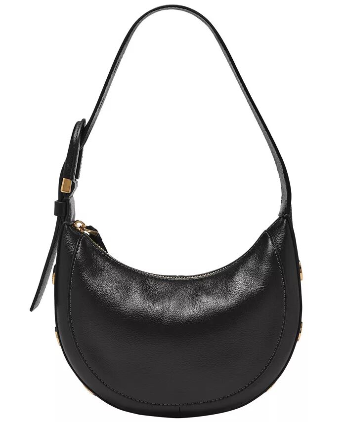 

Сумка Harwell Leather Crescent Fossil, черный