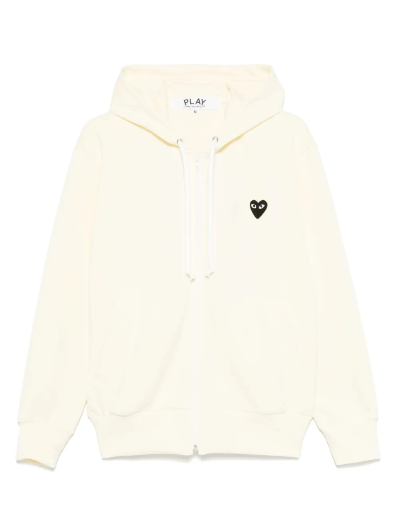 

Худи на молнии с принтом Comme Des Garçons Play, нейтральный