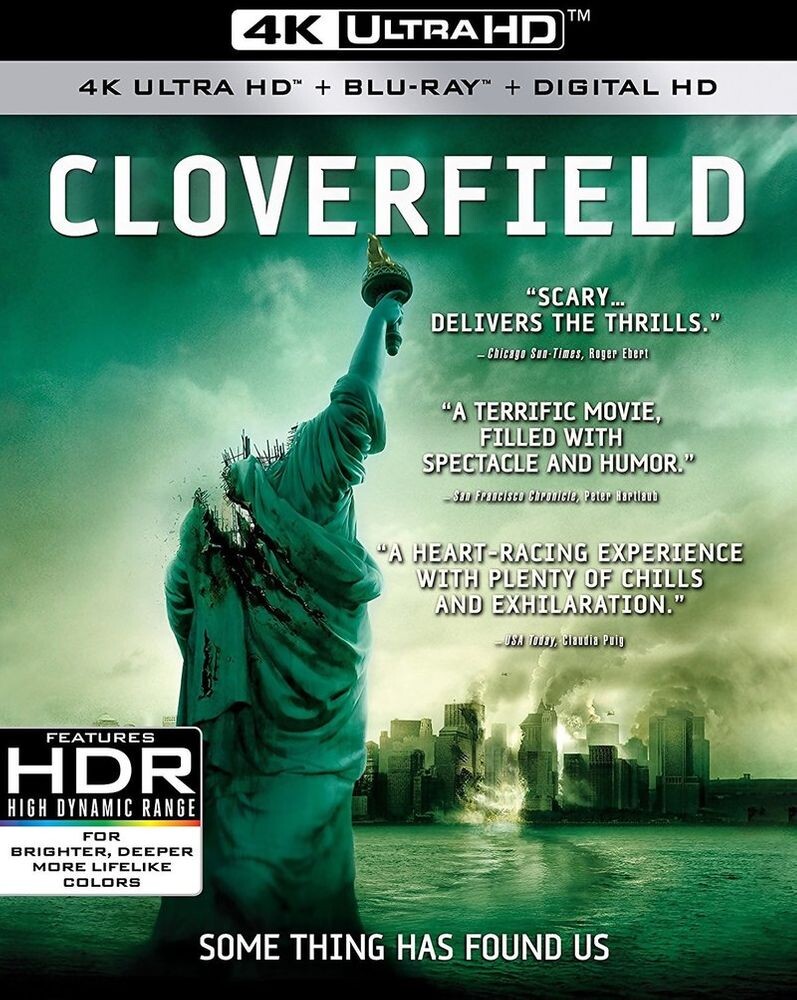 

Диск 4K UHD Cloverfield [2008]