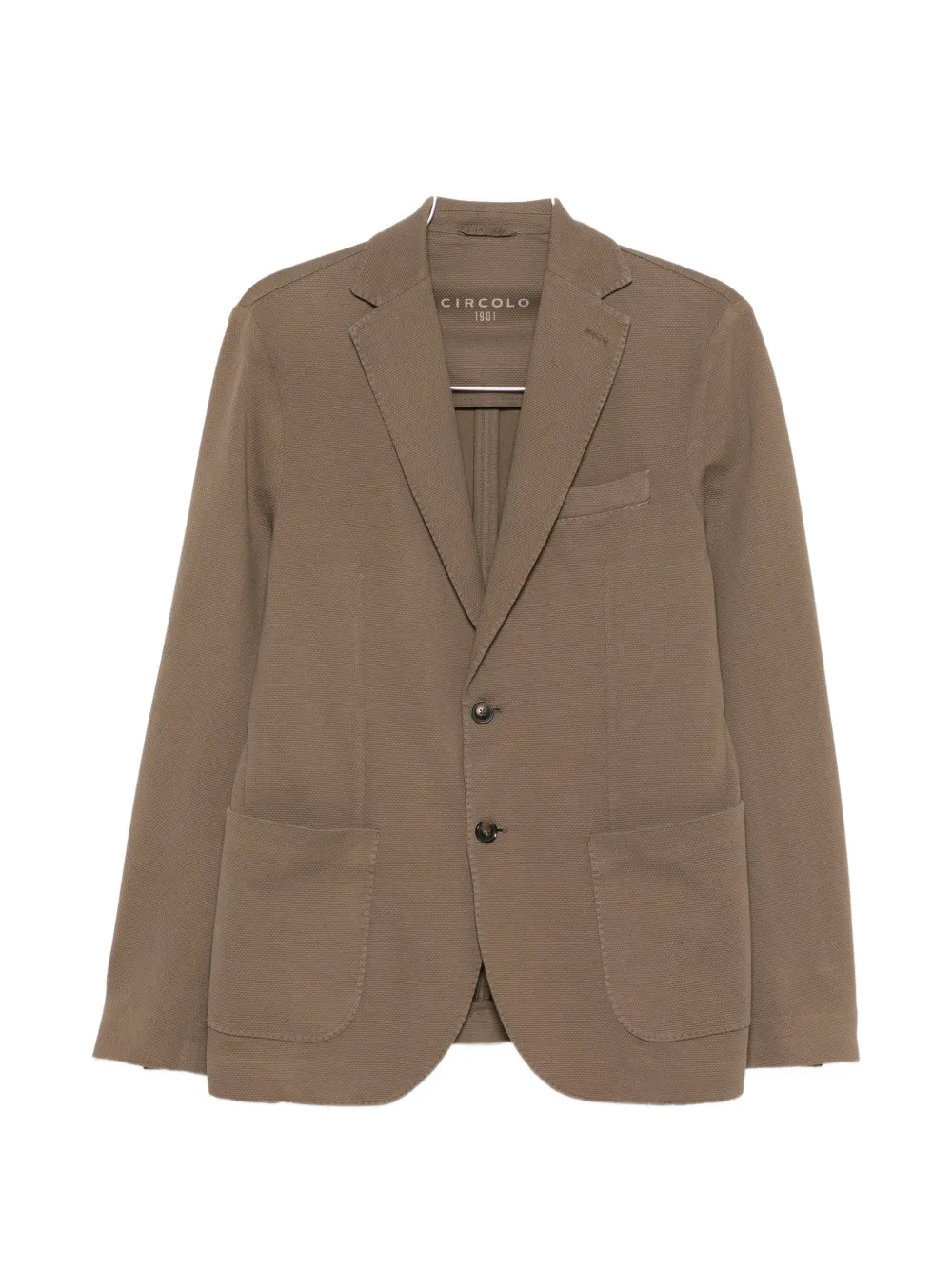 

Пиджак с накладными карманами Circolo 1901, коричневый