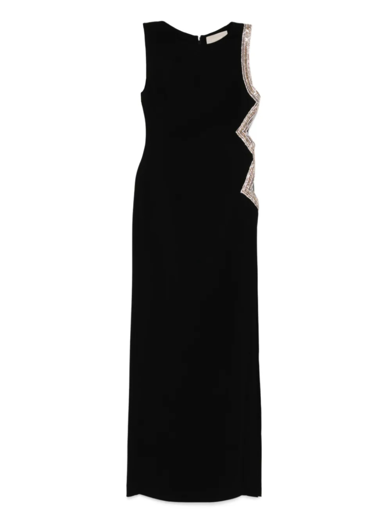 

Elie Saab платье с кристаллами, черный