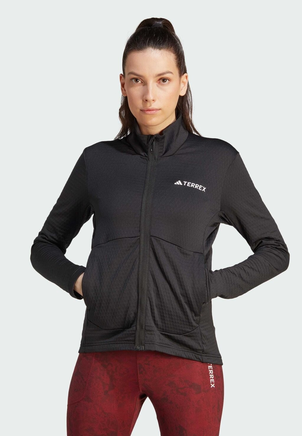 

Флисовая куртка Adidas, черный