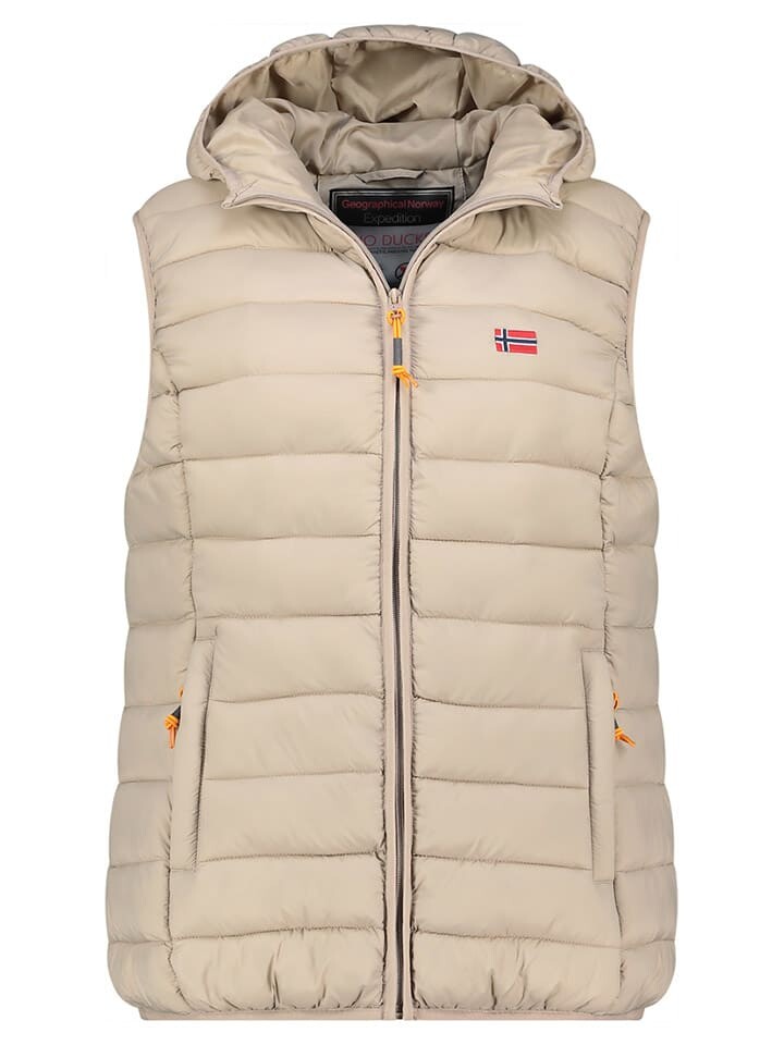 

Стеганый жилет Geographical Norway Steppweste Vatikolor, бежевый