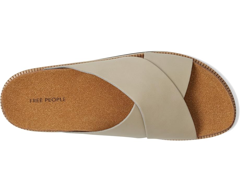 Сандалии Free People Sidelines Footbed Sandals, цвет Dove Grey — фото 2