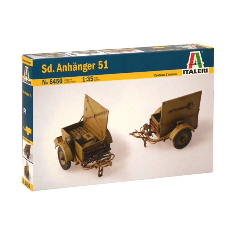 

Сд. Анхангер 51 (Германия) (Вторая мировая война), Military Vehicles (1:35) (Italeri)