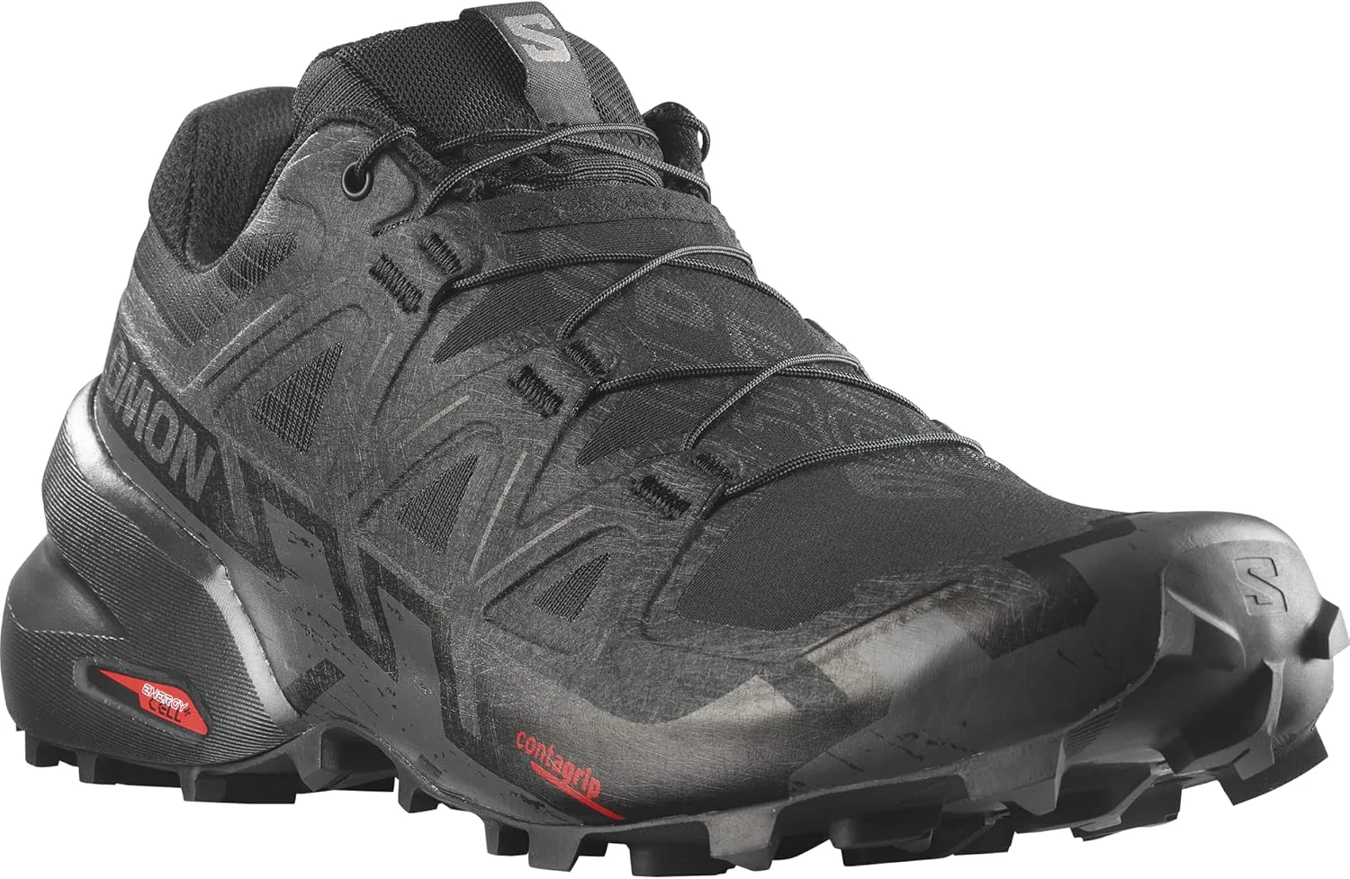 Мужские кроссовки Salomon Speedcross 6, черный — фото 2