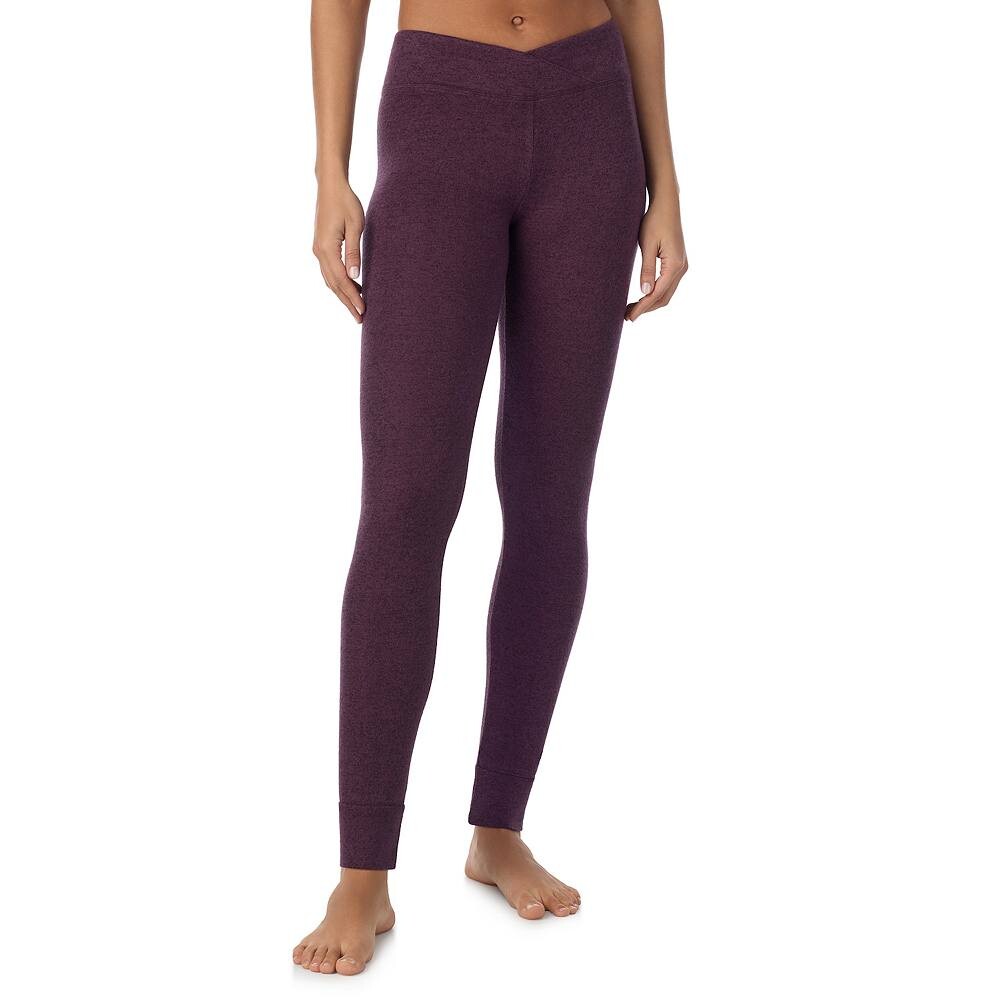

Женские леггинсы мягкого трикотажа Cuddl Duds, цвет Marled Boysenberry