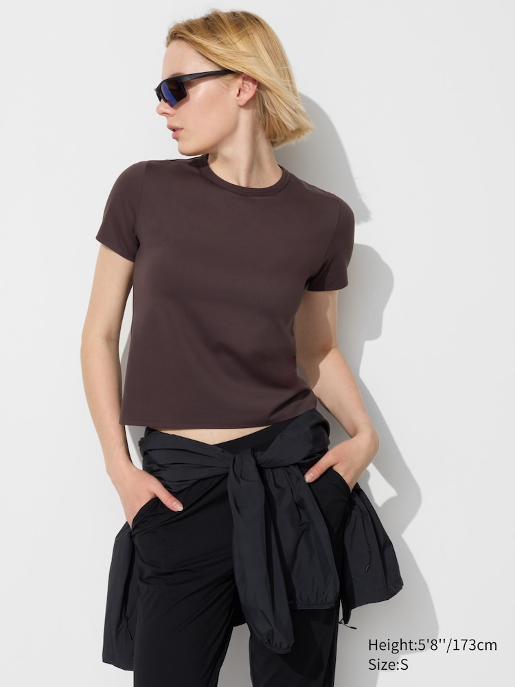 

Футболка airism Uniqlo, цвет 39 коричневый