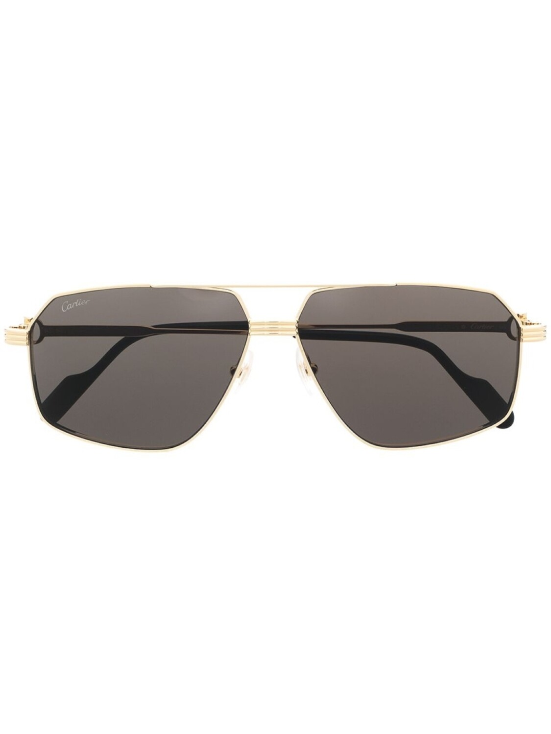 

Cartier Eyewear солнцезащитные очки-пилоты, золотой