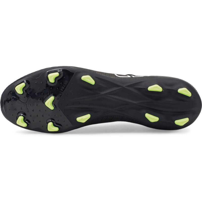 Футбольные бутсы для игры на траве ультра 3.4 fg/ag Puma, цвет puma black-puma white-fizzy li — фото 2