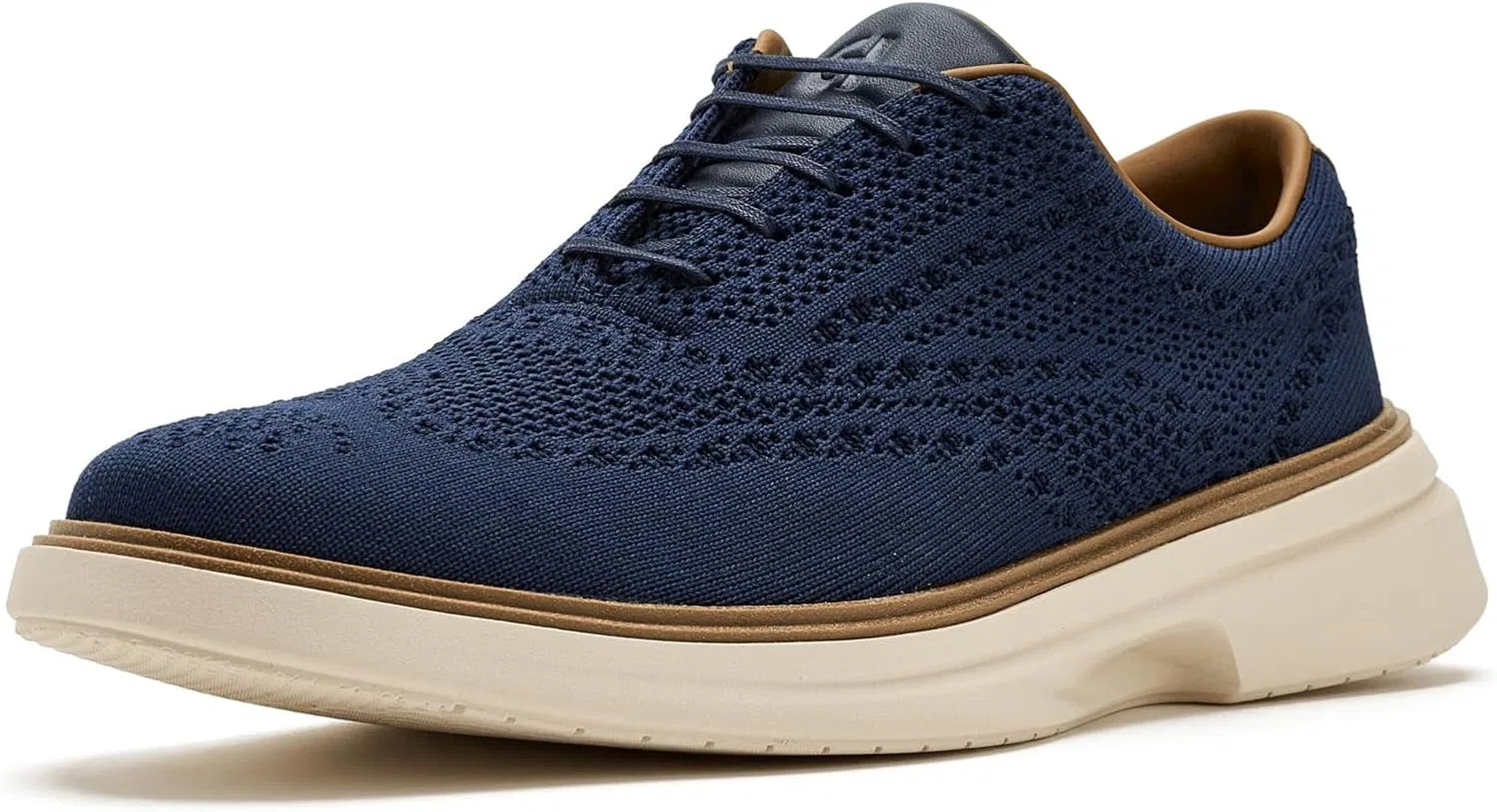 Кроссовки Cole Haan Men's Originalgrand Cityspectre Stitchlite WingtipOxford, Navy Blazer Natural Ivory