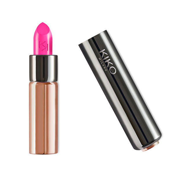 

Кремовая помада 124 азалия, 3,5 г Kiko Milano Gossamer emotion, цвет 124 azalea