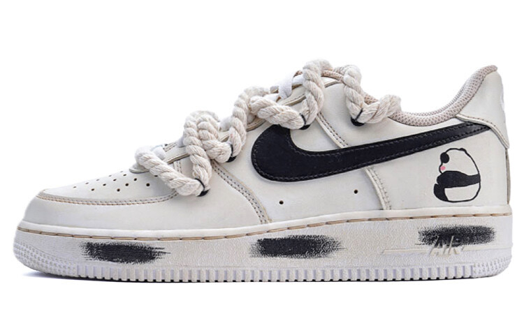 

Кроссовки Nike Air Force 1 Skateboard Shoes Women's Low-Top Coffee Dyeing