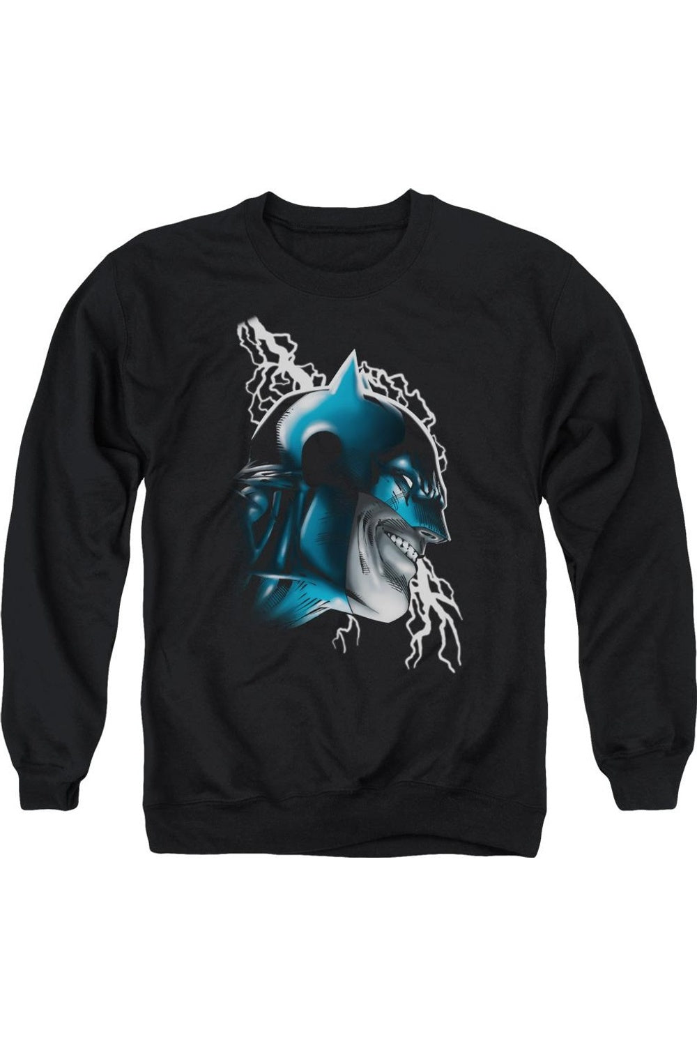 

Толстовка Batman Crazy Grin для взрослых с круглым вырезом Gildan, черный