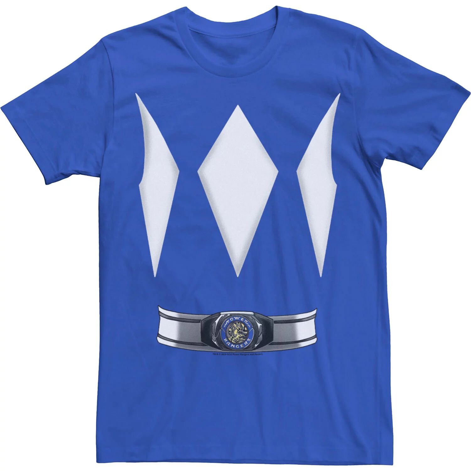 

Мужская синяя футболка Power Rangers в костюме рейнджера Licensed Character, Синий, Мужская синяя футболка Power Rangers в костюме рейнджера Licensed Character
