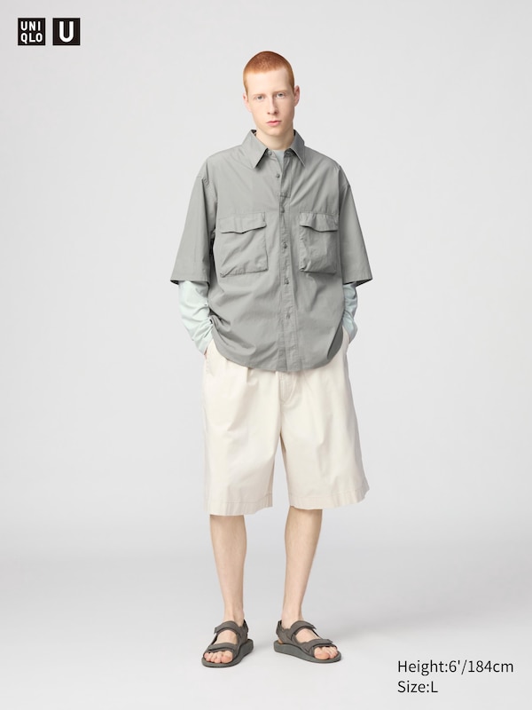 

Широкие шорты Uniqlo, белый