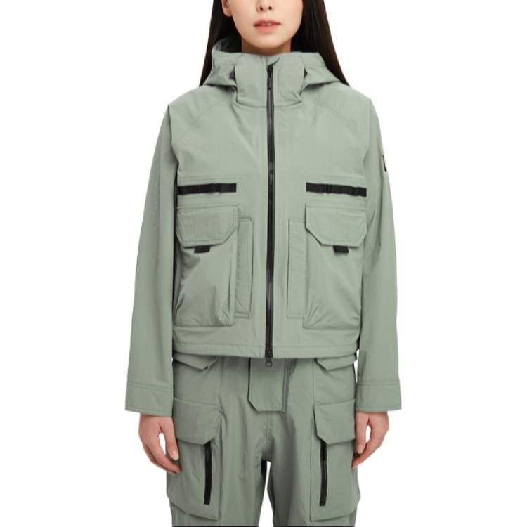 

Спортивная куртка женская хаки KK Kolon Sport