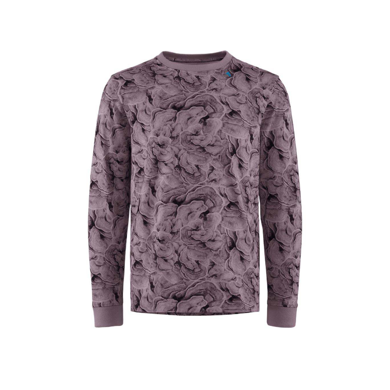 

Футболка LS Tee мужская Klattermusen, фиолетовый