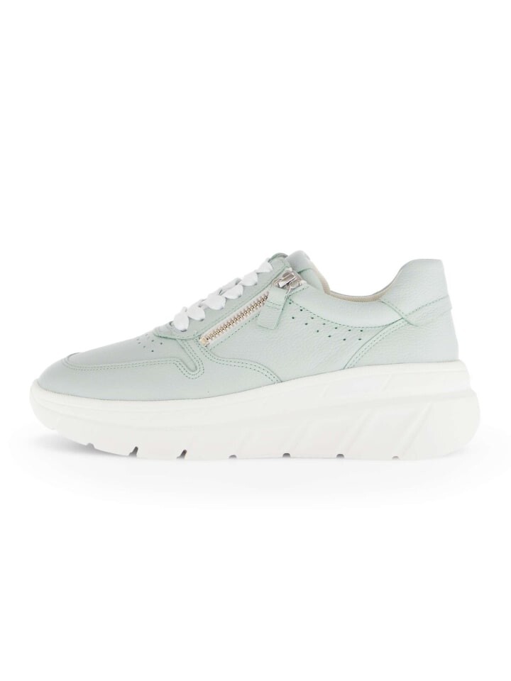 Кроссовки на шнуровке Gabor Fashion Sneaker low, зеленый — фото 2