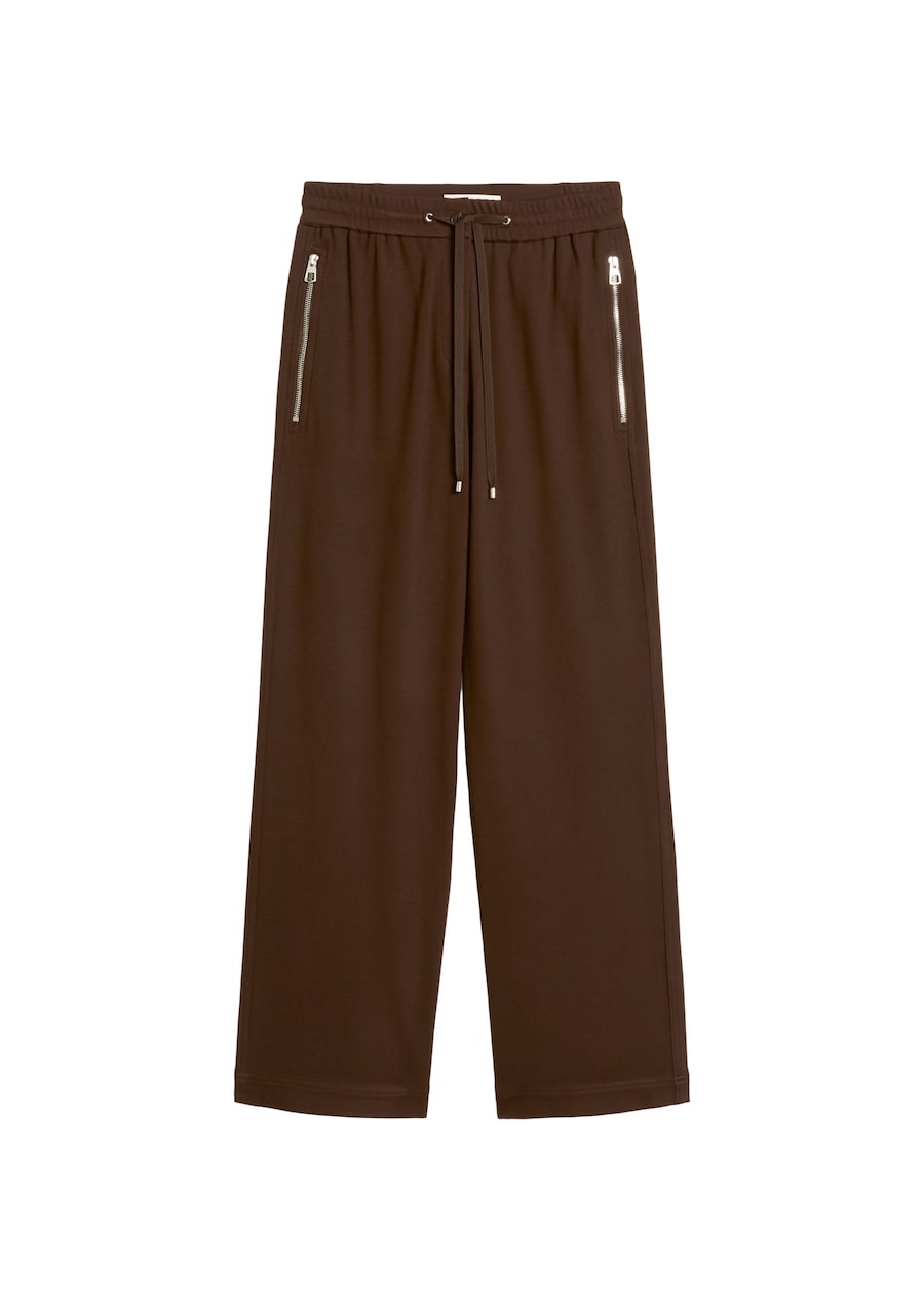 

Брюки свободного кроя Marc O'Polo, темно-коричневый