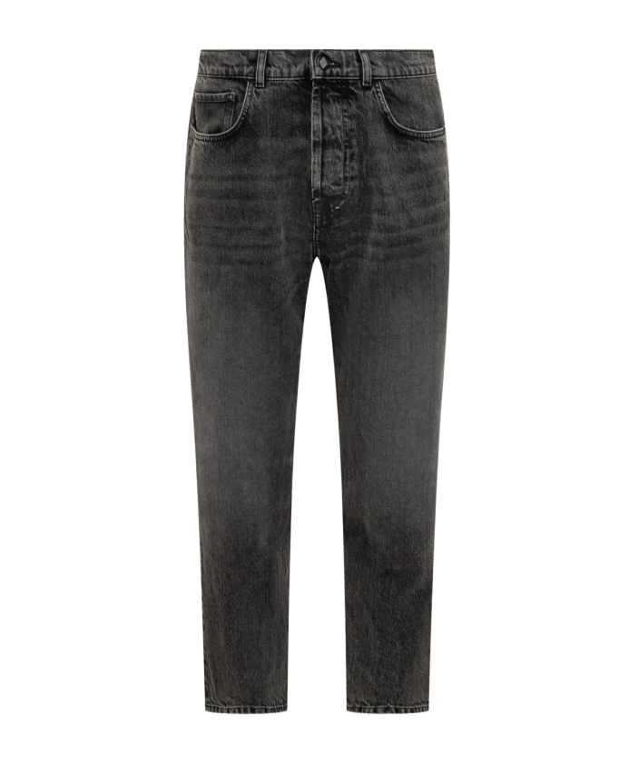 

Стильные черные джинсы для мужчин Amish, черный