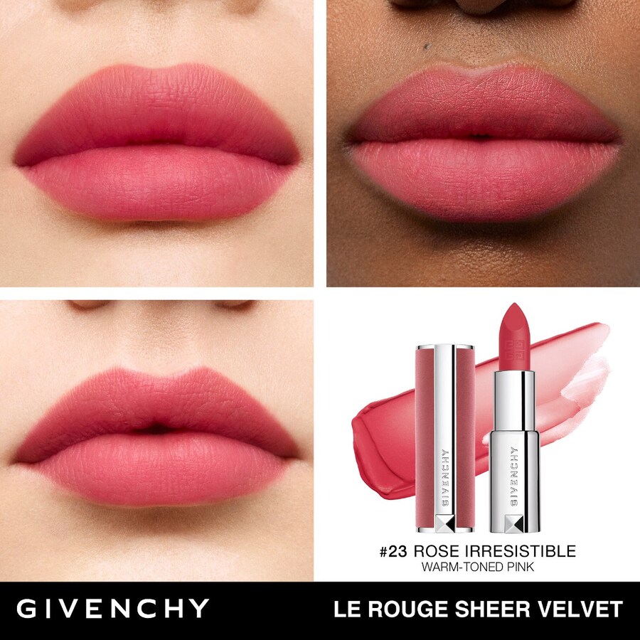 Матовая полупрозрачная помада Le Rouge Givenchy, 0.12 oz/3.4 g, 23 Rose Irresistible — фото 3