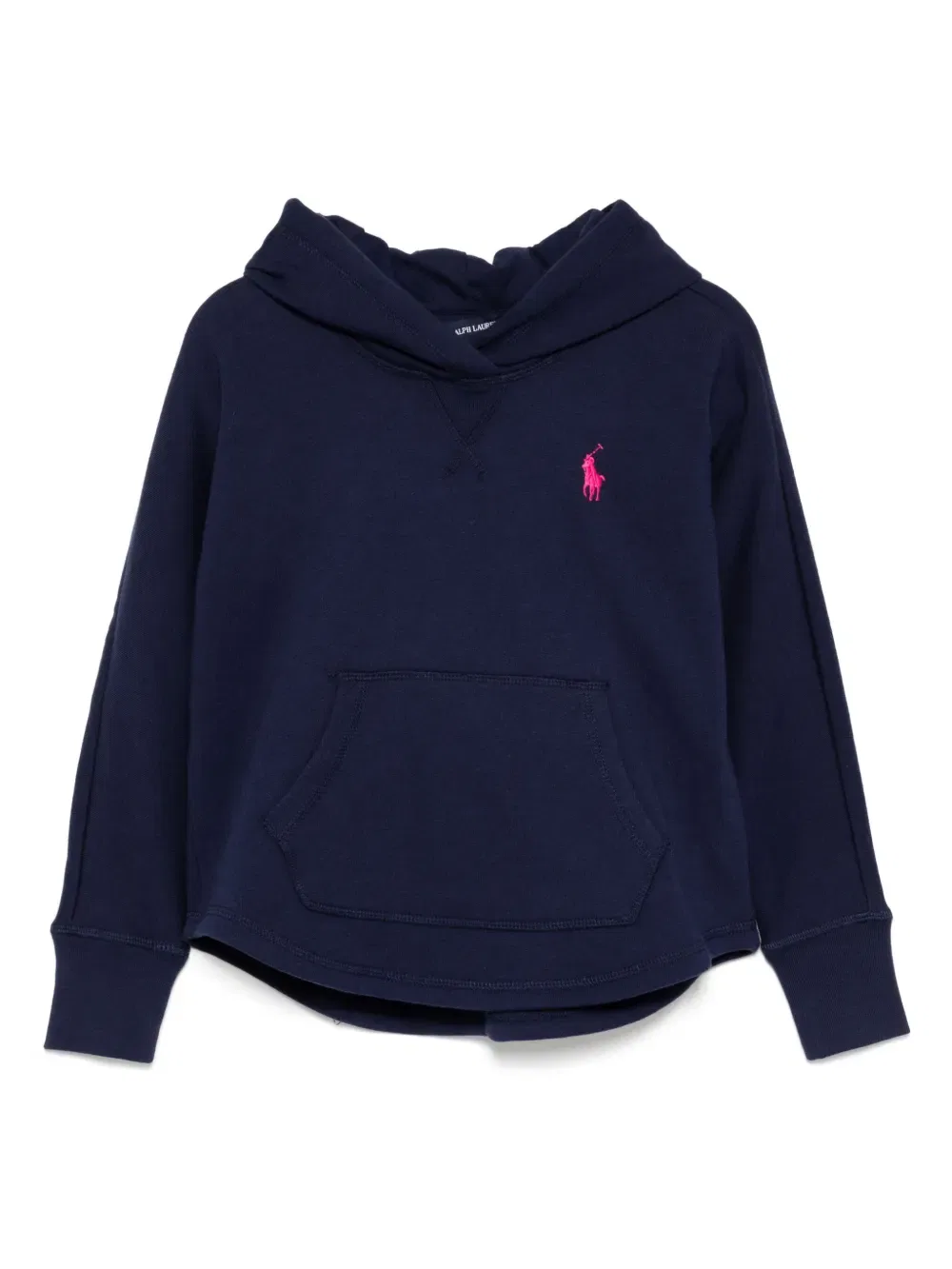 Худи с вышитым логотипом Polo Ralph Lauren Kids, синий