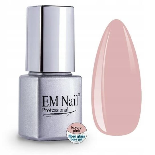 

Гелевая основа с волокном Luxury Pink, 6 мл EM Nail
