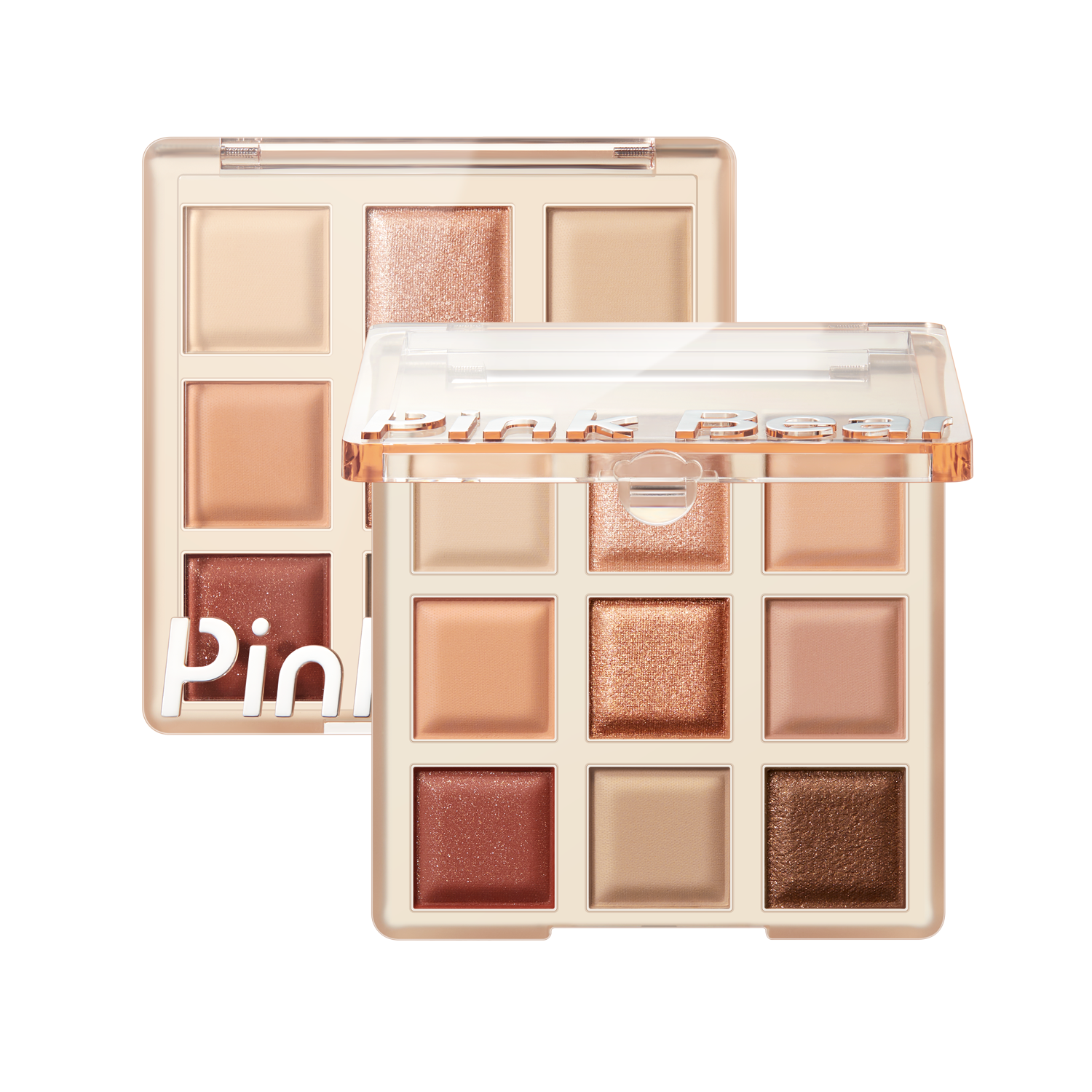 

Pink Bear Палетка теней для век Pinkbear Girlish Dream с девятью оттенками, контуринг, матовое покрытие, подчеркивание глаз, шиммер