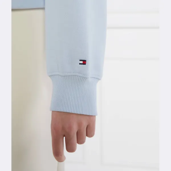 Толстовка свободного кроя Reg Monotype из флока Tommy Hilfiger, синий — фото 4