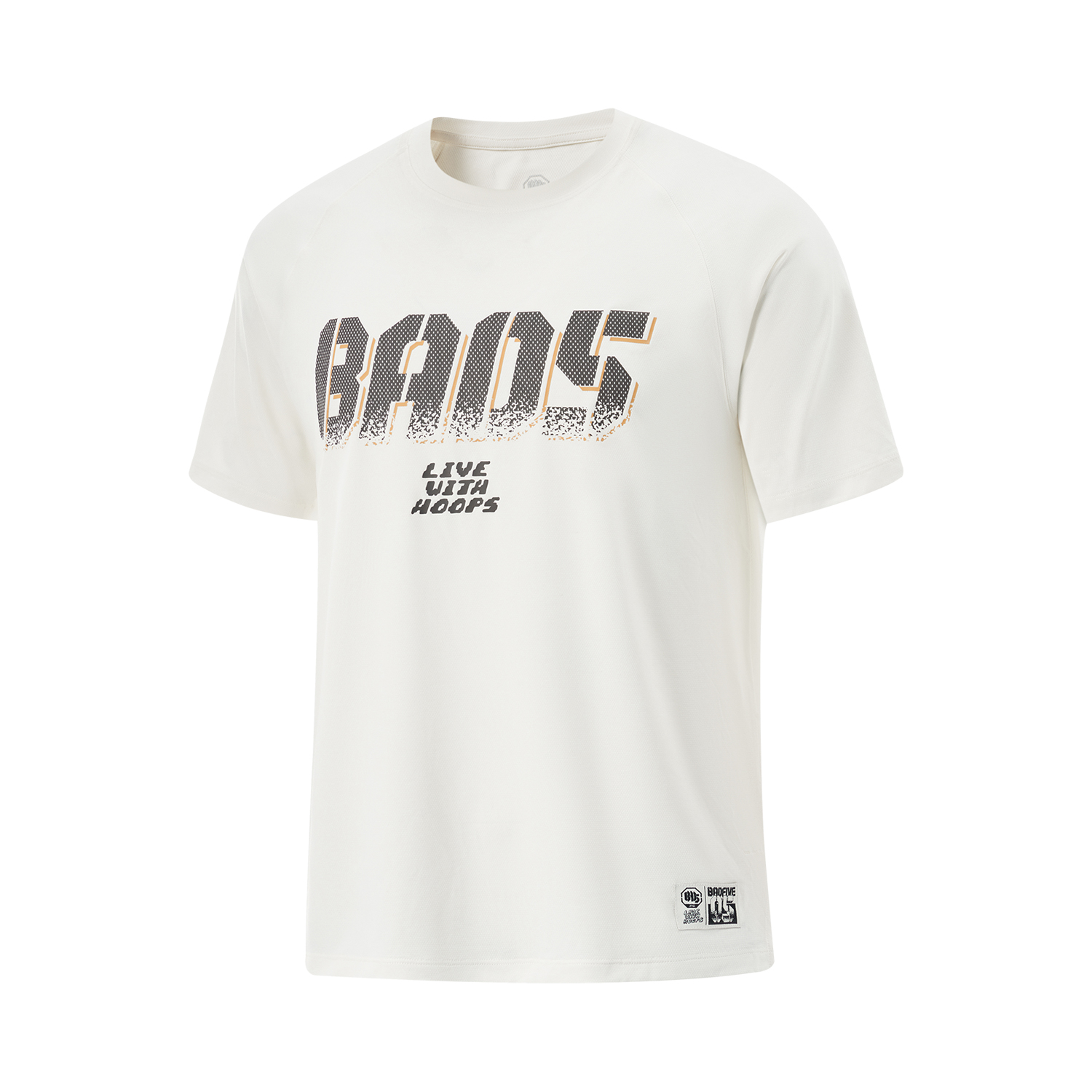 

LINING Футболка мужская ivory из коллекции Basketball