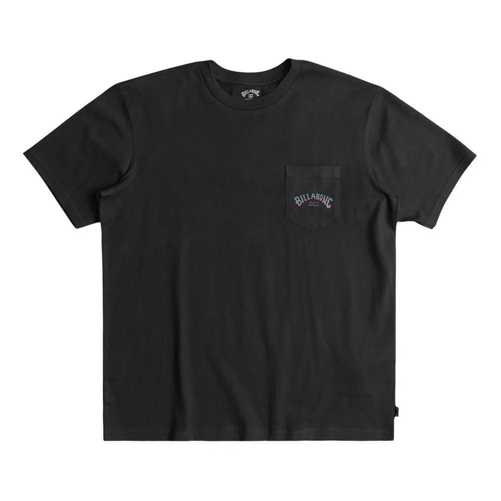 

Футболка с коротким рукавом Billabong Stacked Arch Pkt, черный