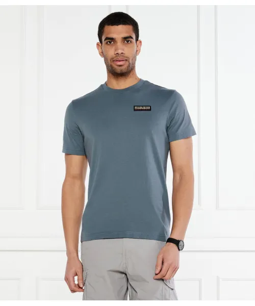 

Футболка с-иаато Regular fit Napapijri, серый