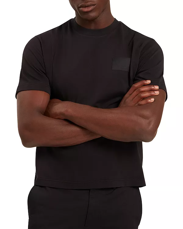 

Футболка Lucka свободного кроя из плотной ткани с логотипом Ted Baker, черный